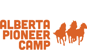 Alberta Pioneer Camp - Logo for Screens (White + Colour)