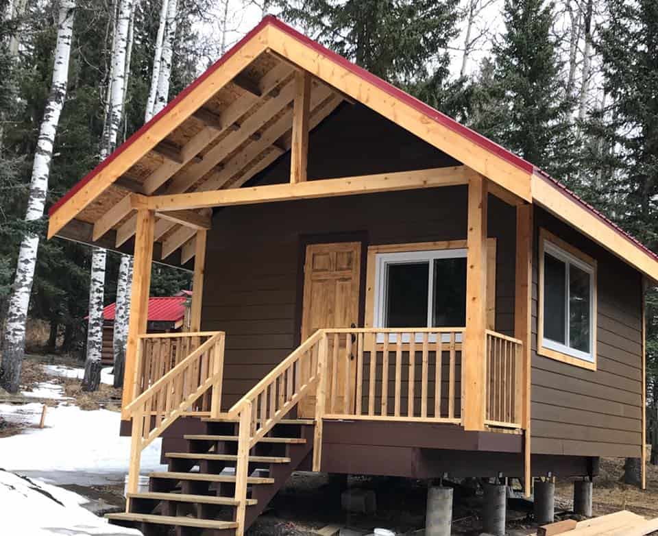 New Cabin At Pioneer Lodge Intervarsity Pioneer Camp Alberta